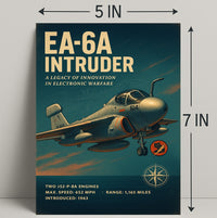EA-6A Intruder Poster A Legacy of Innovation PosterGoat