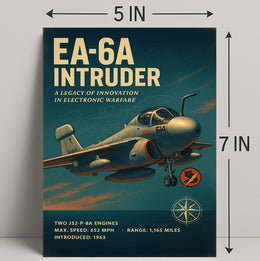 EA-6A Intruder Poster A Legacy of Innovation PosterGoat