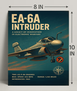 EA-6A Intruder Poster A Legacy of Innovation PosterGoat