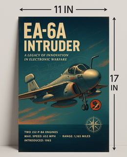 EA-6A Intruder Poster A Legacy of Innovation PosterGoat
