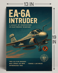 EA-6A Intruder Poster A Legacy of Innovation PosterGoat