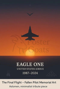 Eagle One: The Final Flight Memorial Military Poster PosterGoat