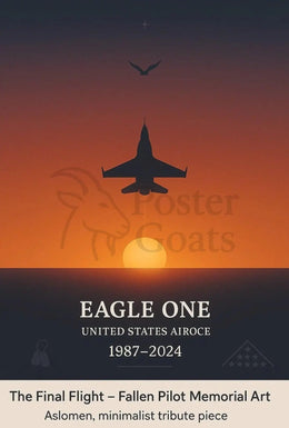 Eagle One: The Final Flight Memorial Military Poster PosterGoat