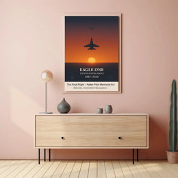 Eagle One: The Final Flight Memorial Military Poster PosterGoat