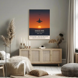 Eagle One: The Final Flight Memorial Military Poster PosterGoat