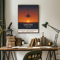 Eagle One: The Final Flight Memorial Military Poster PosterGoat