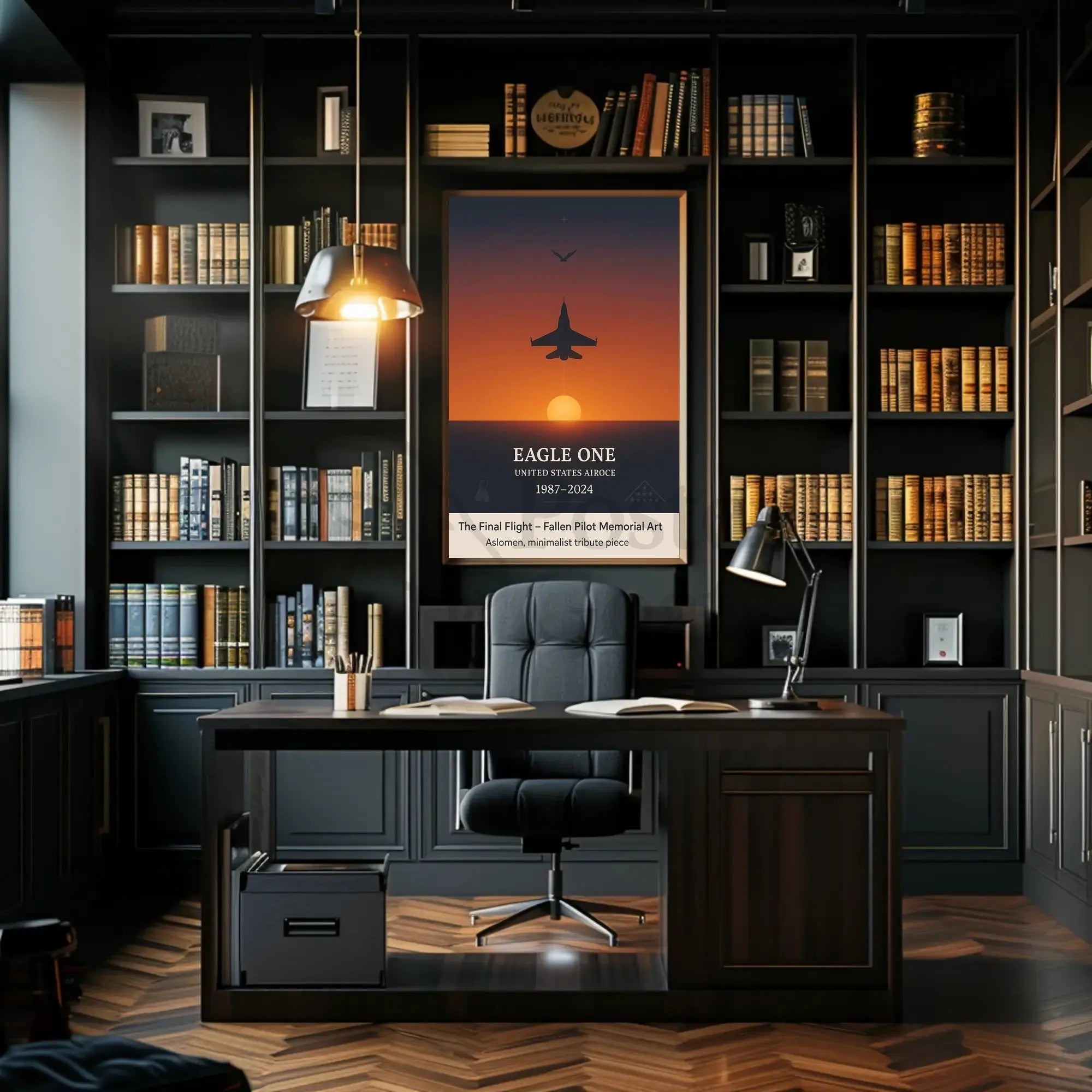 Eagle One: The Final Flight Memorial Military Poster PosterGoat