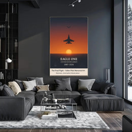Eagle One: The Final Flight Memorial Military Poster PosterGoat