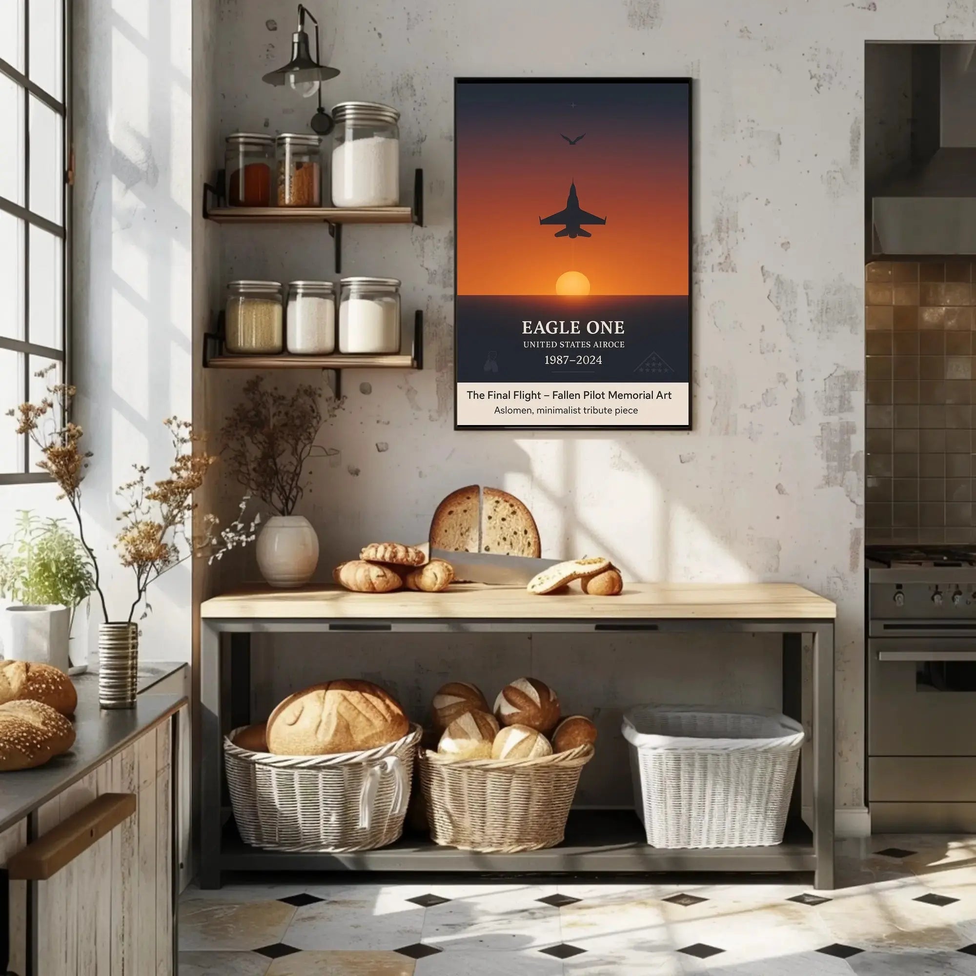 Eagle One: The Final Flight Memorial Military Poster PosterGoat