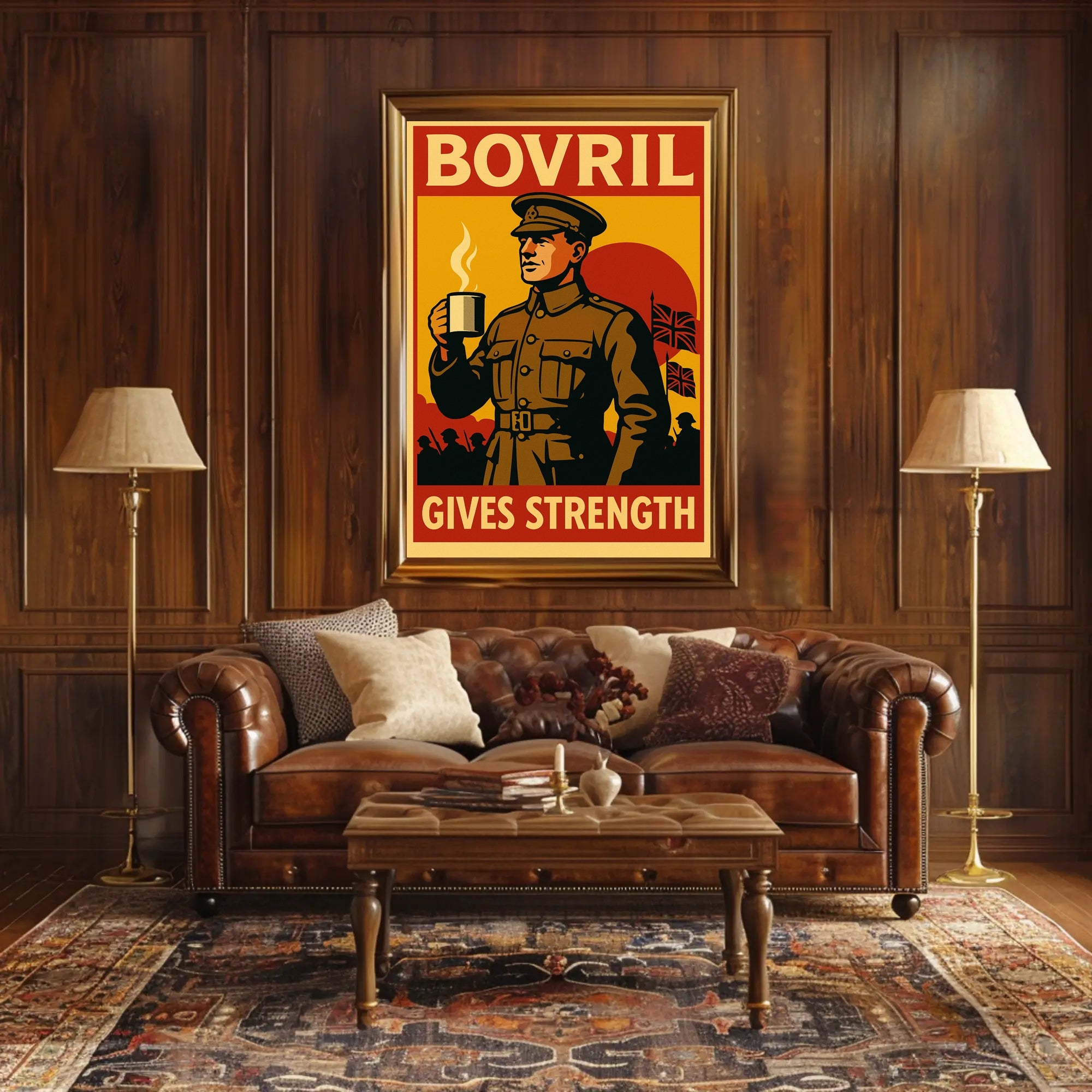 Early 20th Century Military Recruitment Poster PosterGoat