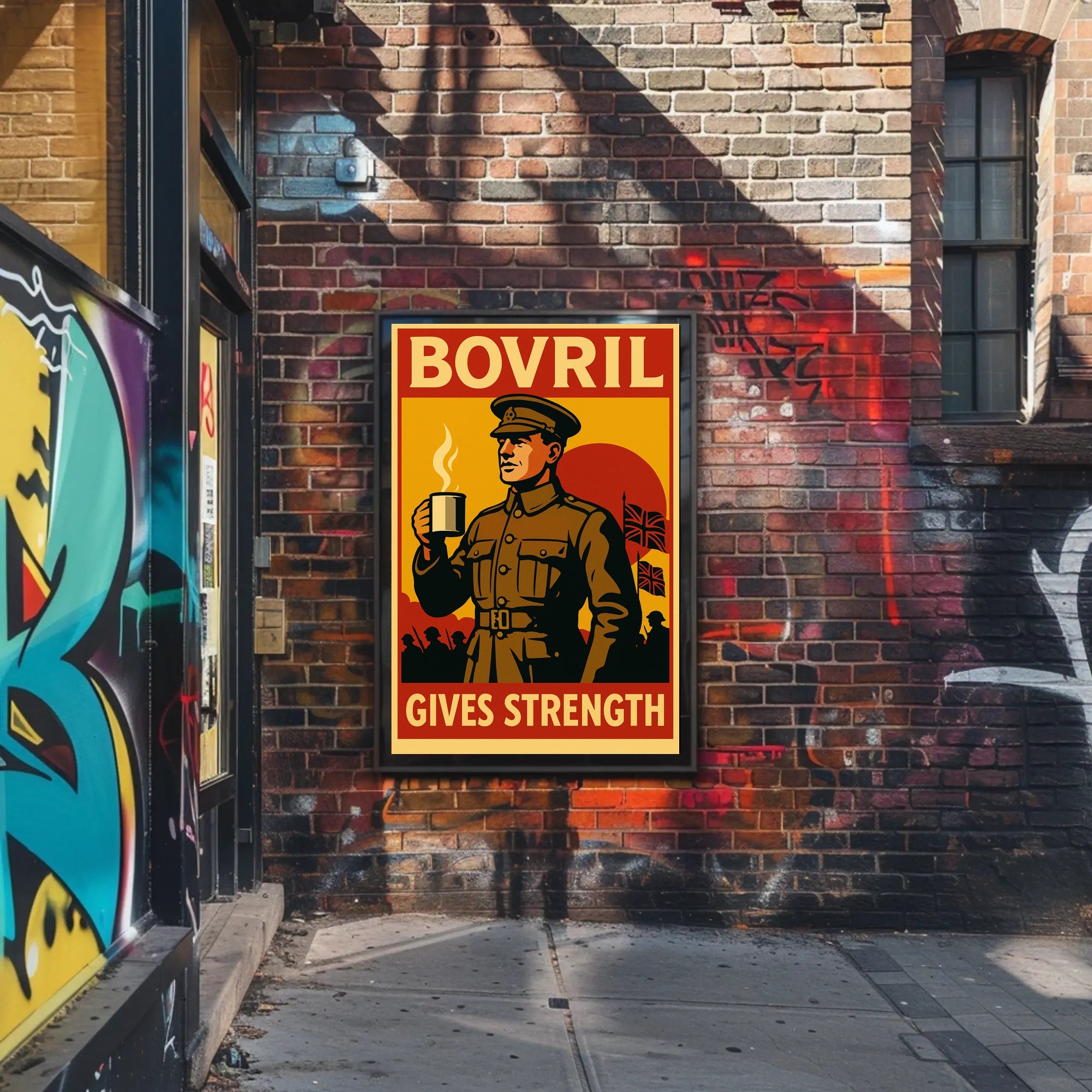 Early 20th Century Military Recruitment Poster PosterGoat