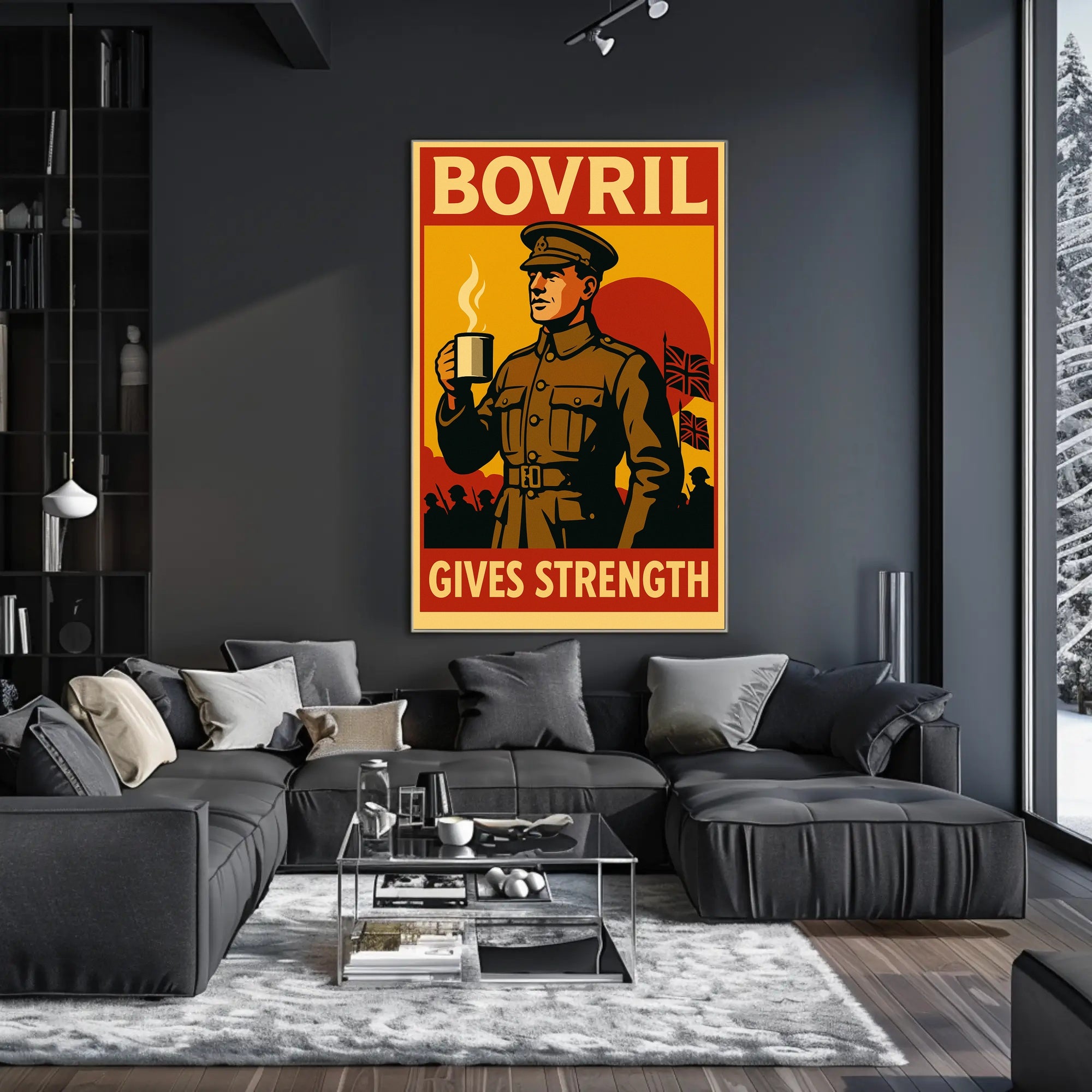 Early 20th Century Military Recruitment Poster PosterGoat