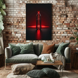 Effervescent Energy Drink Modern Art Poster PosterGoat