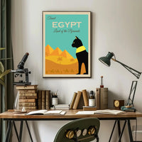 Egyptian Adventure Awaits: Vintage Travel Poster PosterGoat