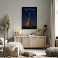Eiffel Tower Architecture of Dreams Poster PosterGoat