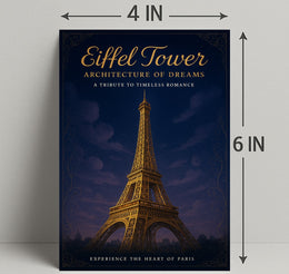 Eiffel Tower Architecture of Dreams Poster PosterGoat