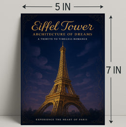 Eiffel Tower Architecture of Dreams Poster PosterGoat