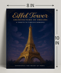 Eiffel Tower Architecture of Dreams Poster PosterGoat