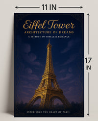 Eiffel Tower Architecture of Dreams Poster PosterGoat