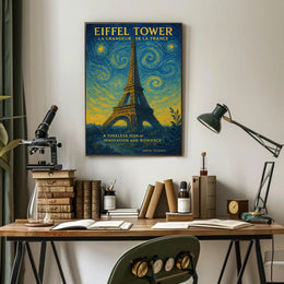 Eiffel Tower La Grandeur De La France Poster PosterGoat