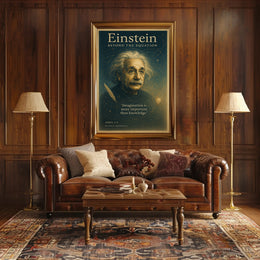 Einstein Beyond the Equation Poster PosterGoat