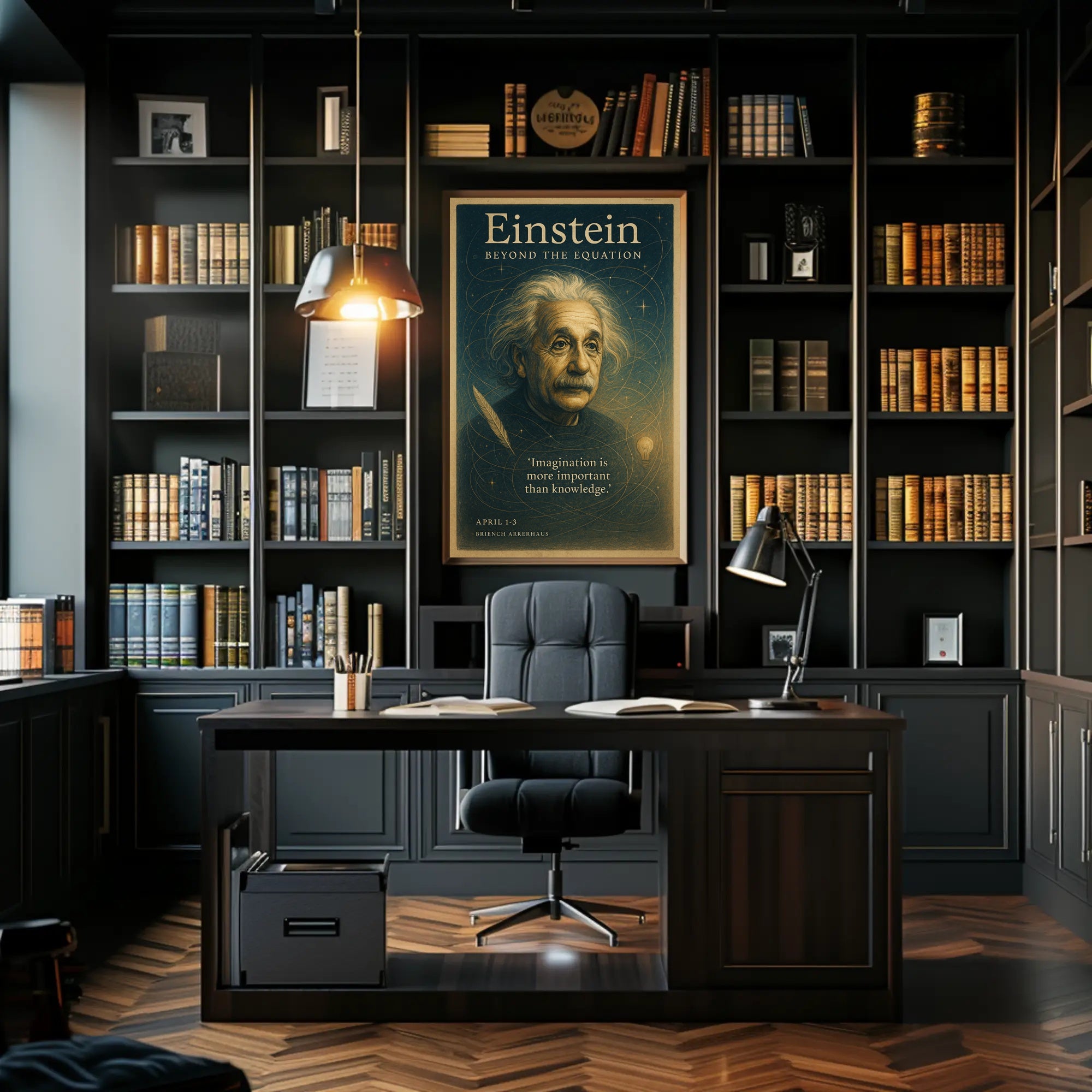 Einstein Beyond the Equation Poster PosterGoat
