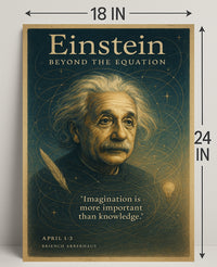 Einstein Beyond the Equation Poster PosterGoat
