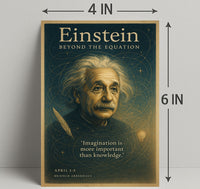 Einstein Beyond the Equation Poster PosterGoat