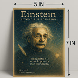 Einstein Beyond the Equation Poster PosterGoat