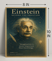 Einstein Beyond the Equation Poster PosterGoat