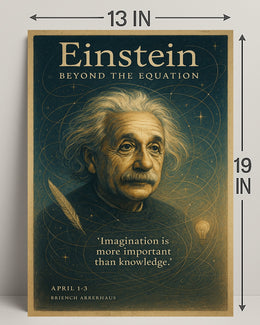 Einstein Beyond the Equation Poster PosterGoat