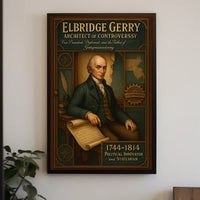Elbridge Gerry Architect of Controversy Poster PosterGoat