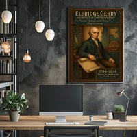 Elbridge Gerry Architect of Controversy Poster PosterGoat