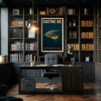 Electric Eel Wall Art Electrophorus Electricus PosterGoat