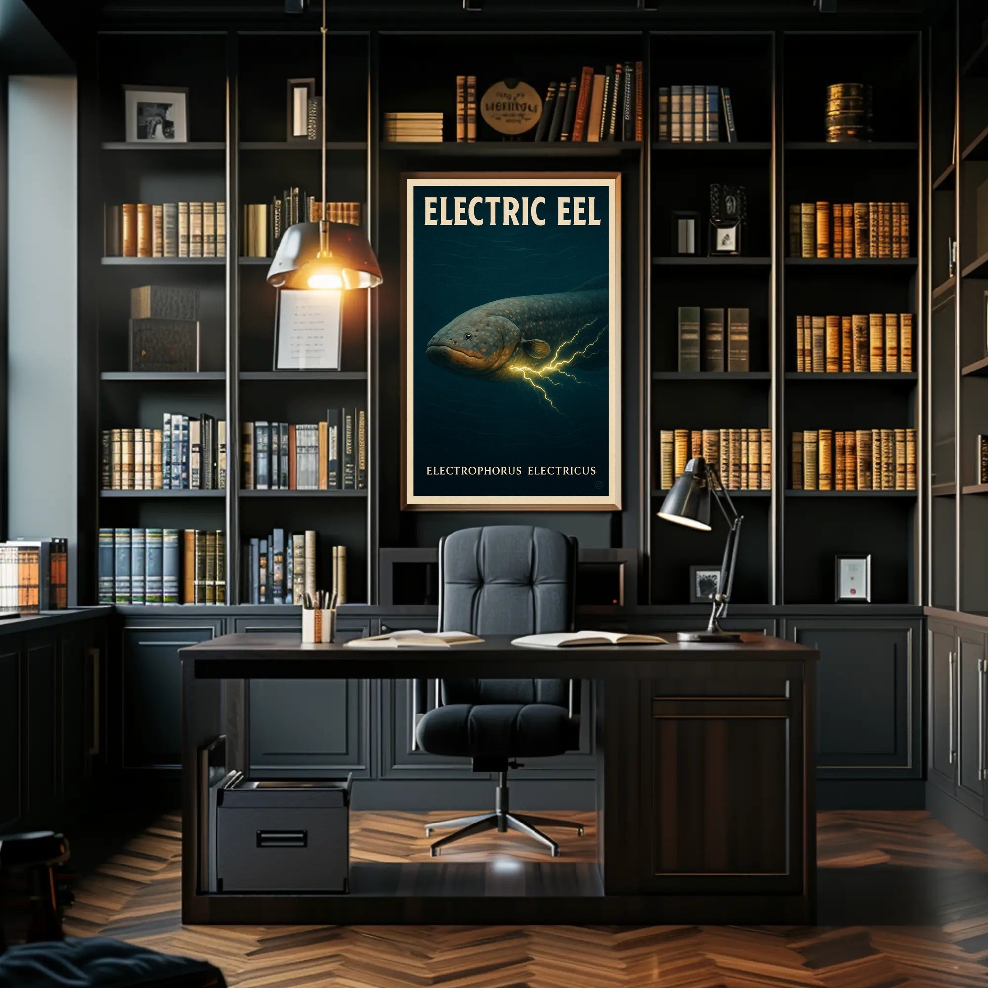 Electric Eel Wall Art Electrophorus Electricus PosterGoat