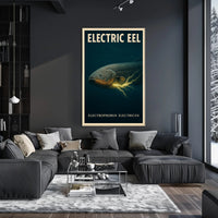 Electric Eel Wall Art Electrophorus Electricus PosterGoat