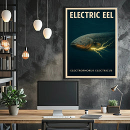 Electric Eel Wall Art Electrophorus Electricus PosterGoat