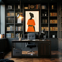Elegant Minimalist Silhouette Art Poster - Artistic Poster PosterGoat