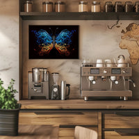 Elegant Ornate Butterfly: Animal Art Poster PosterGoat
