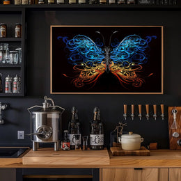 Elegant Ornate Butterfly: Animal Art Poster PosterGoat