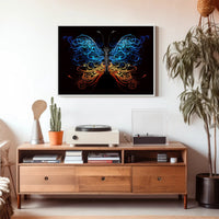Elegant Ornate Butterfly: Animal Art Poster PosterGoat