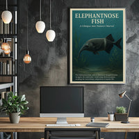 Elephantnose Fish Nature's Marvel Poster PosterGoat