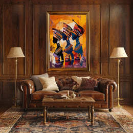 Embrace African Culture with Vibrant Artwork Cultural Heritage Poster PosterGoat
