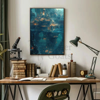 Enchanted Atlantis Fantasy Cityscape Art Poster PosterGoat