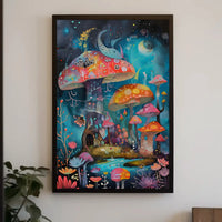 Enchanted Fairyland Fantasy Scene Artistic Pop Culture Poster PosterGoat