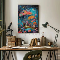 Enchanted Fairyland Fantasy Scene Artistic Pop Culture Poster PosterGoat