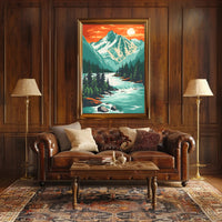 Enchanted Forest Fantasy Artwork, Perfect Pop Culture Poster PosterGoat