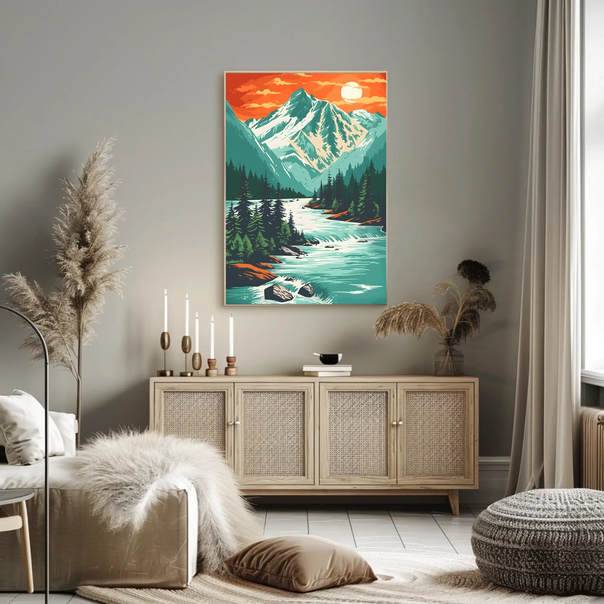 Enchanted Forest Fantasy Artwork, Perfect Pop Culture Poster PosterGoat