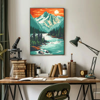 Enchanted Forest Fantasy Artwork, Perfect Pop Culture Poster PosterGoat