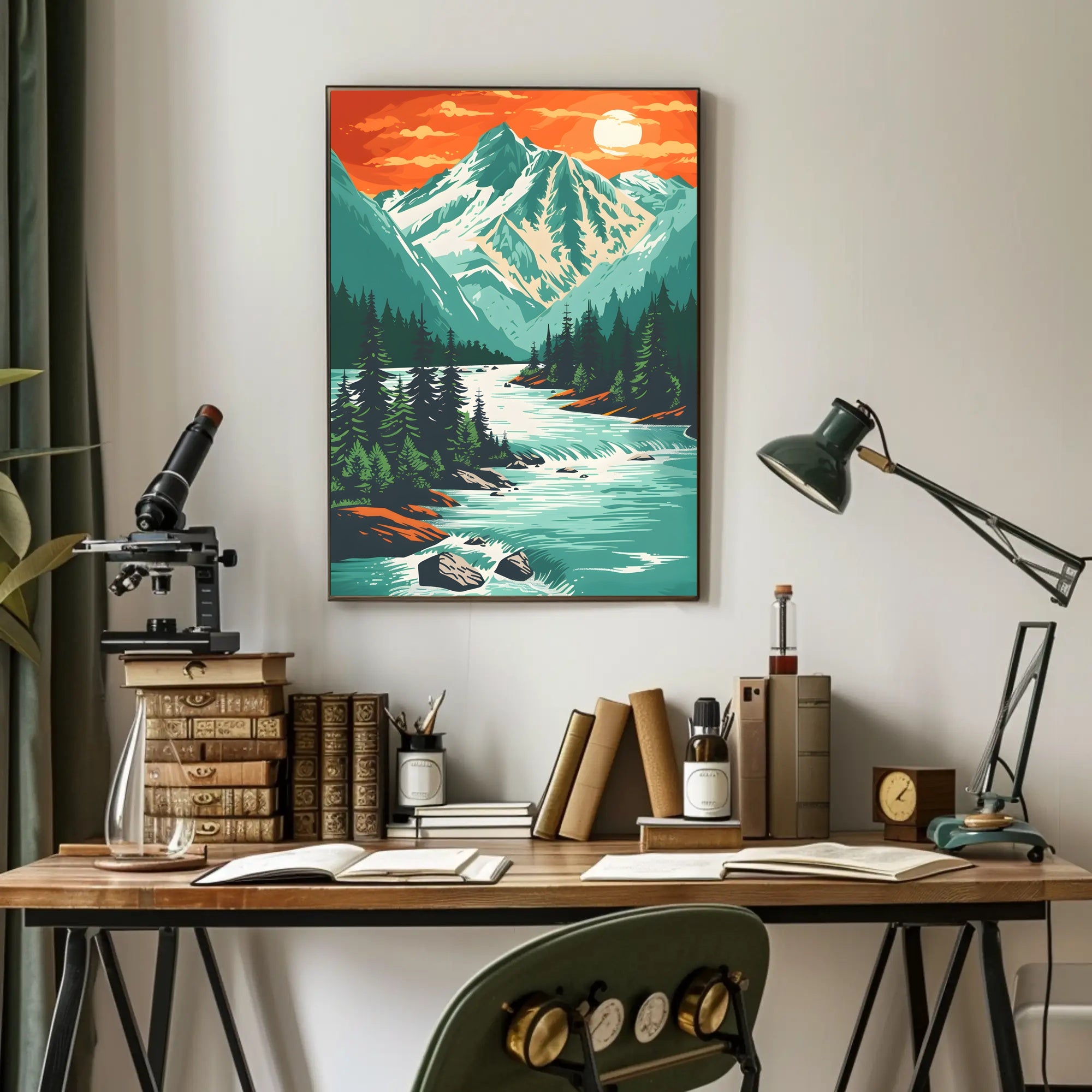 Enchanted Forest Fantasy Artwork, Perfect Pop Culture Poster PosterGoat